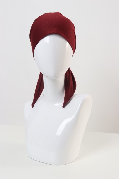 Cotton cap that attaches for hijab