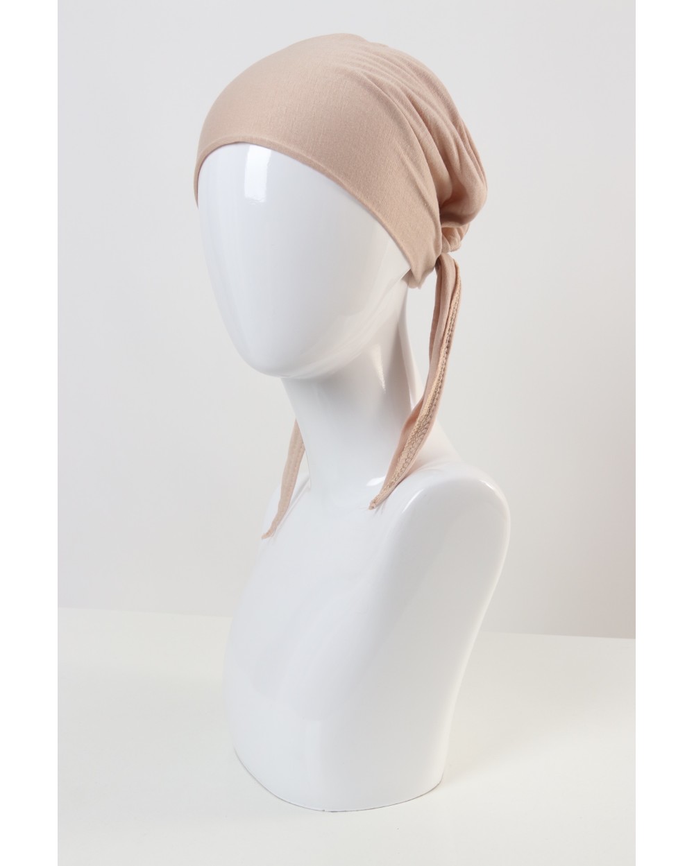 Bonnet à lien coton mélangé