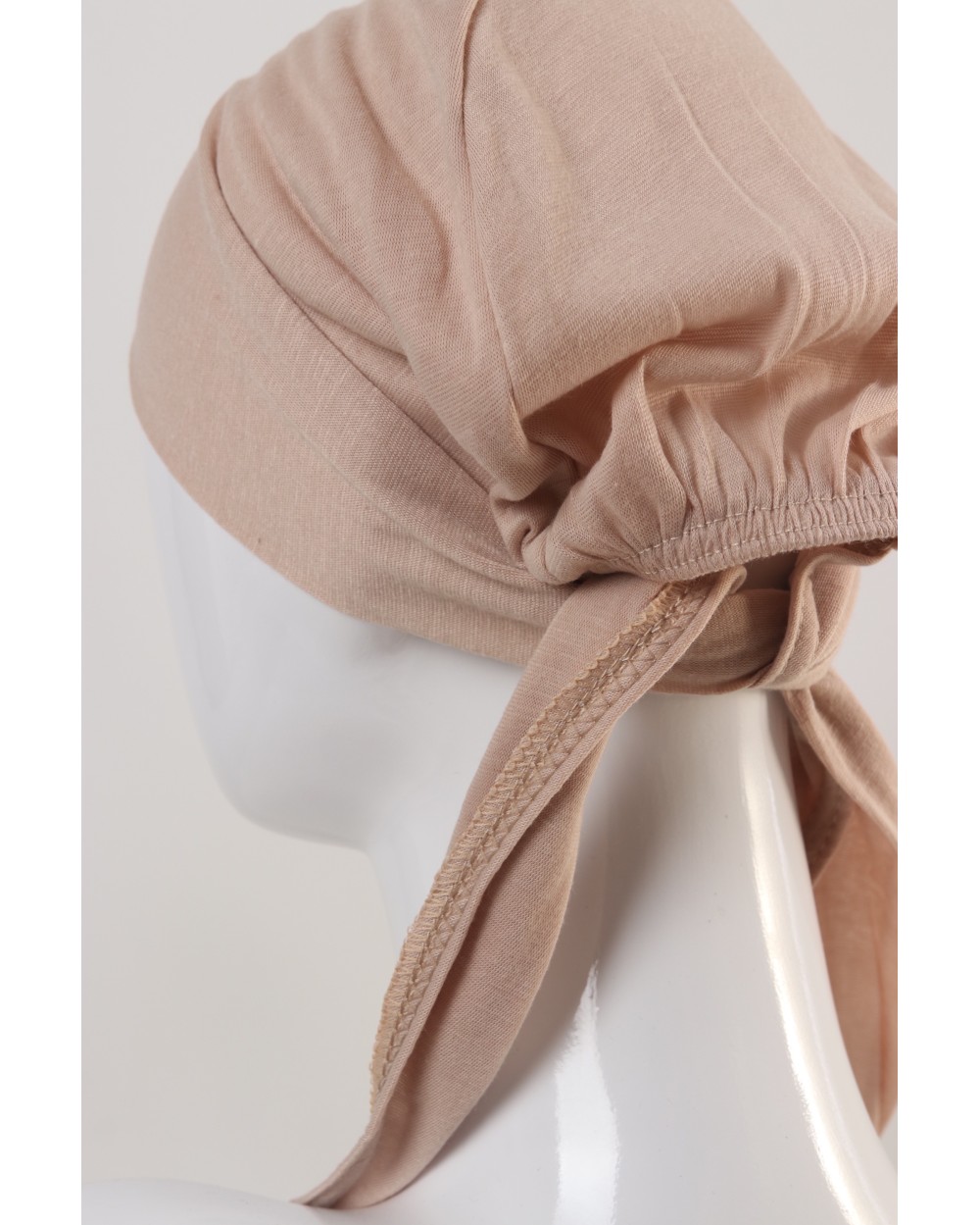 Bonnet à lien coton mélangé