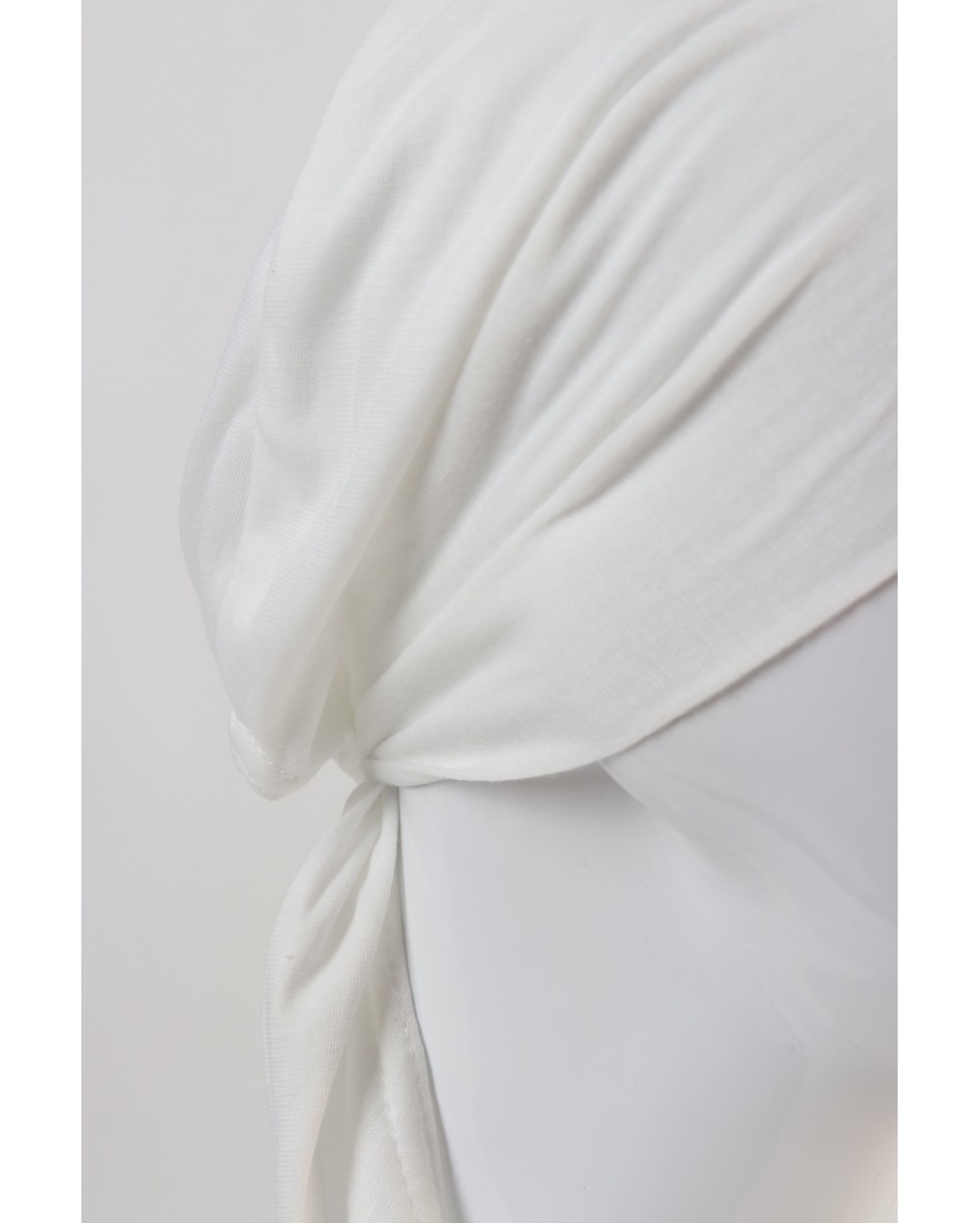 Cotton cap that attaches for hijab