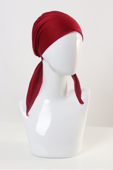 Cotton cap that attaches for hijab