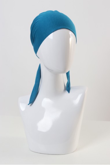 Cotton cap that attaches for hijab