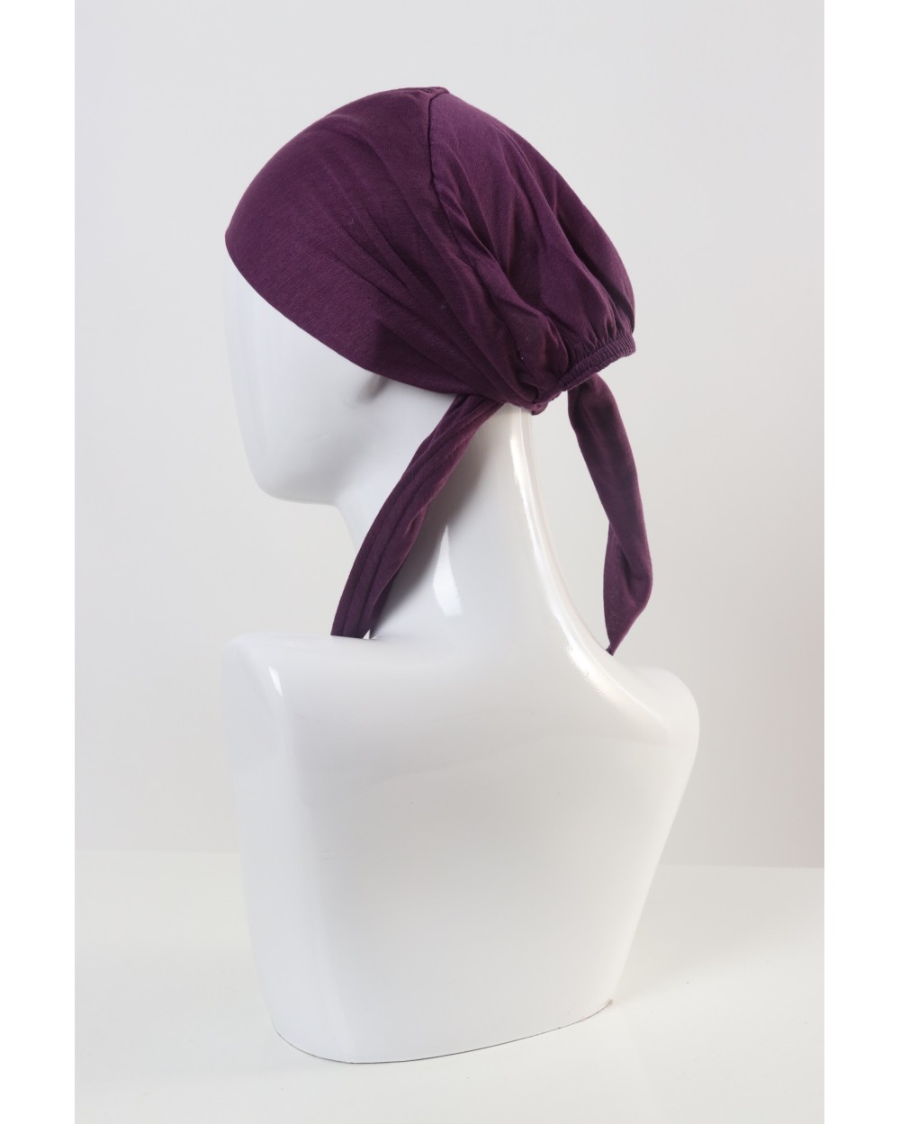 Cotton cap that attaches for hijab