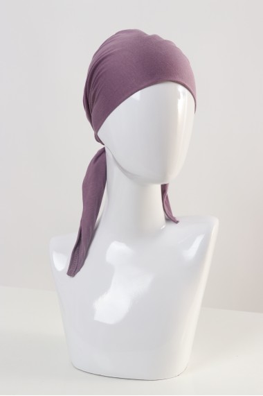 Cotton cap that attaches for hijab