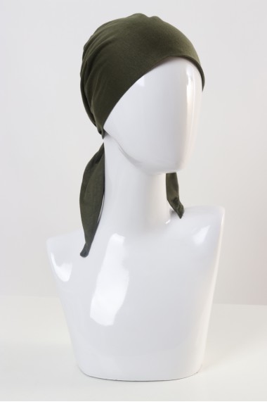 Cotton cap that attaches for hijab