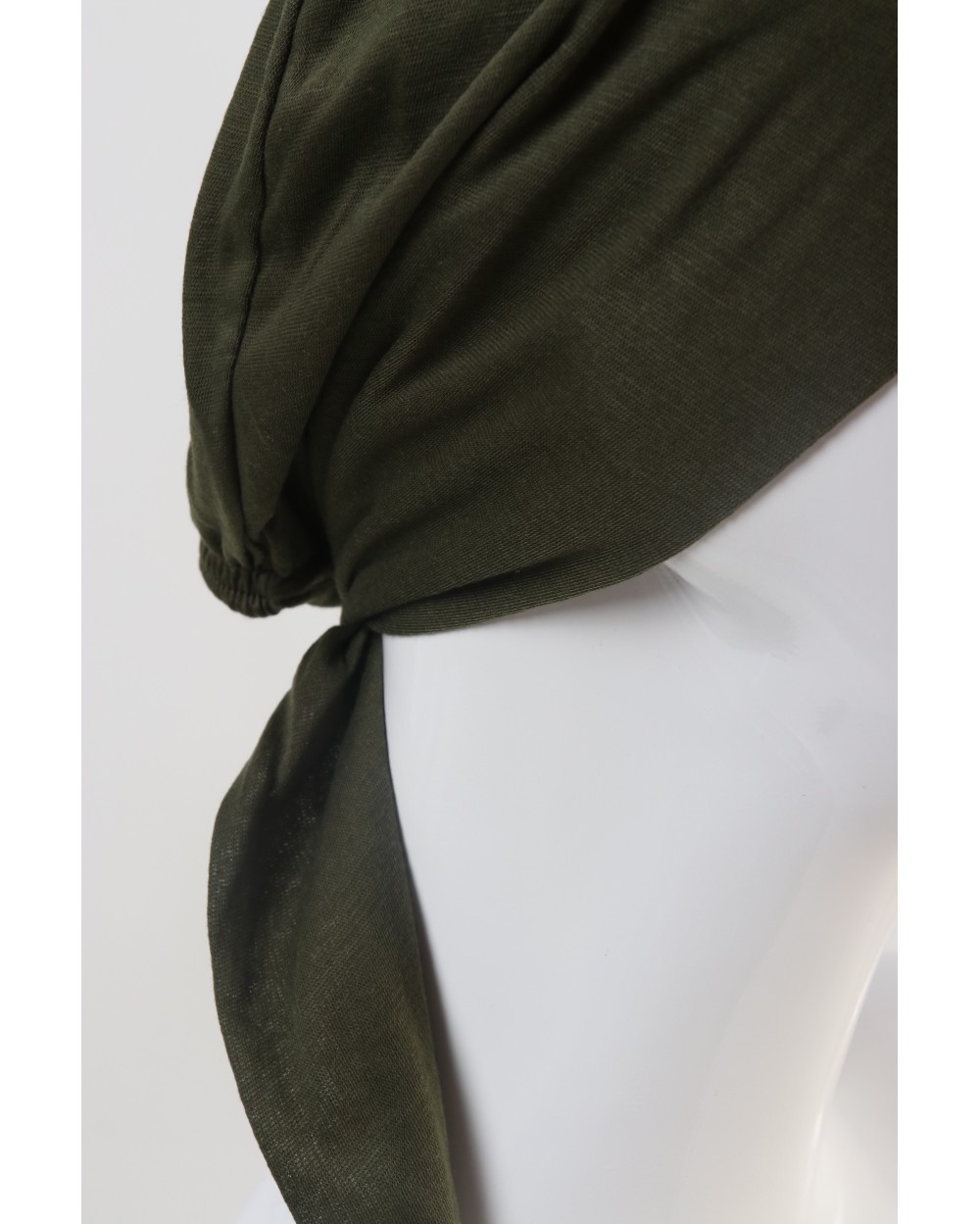 Bonnet à lien coton mélangé