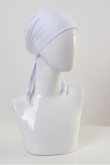 Cotton cap that attaches for hijab