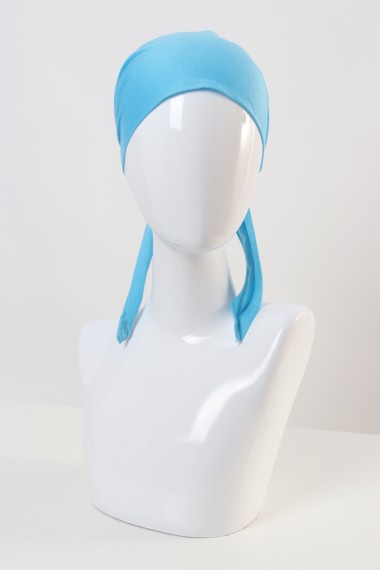 Cotton cap that attaches for hijab