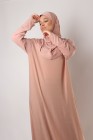 Robe prière hijab intégré Rahama