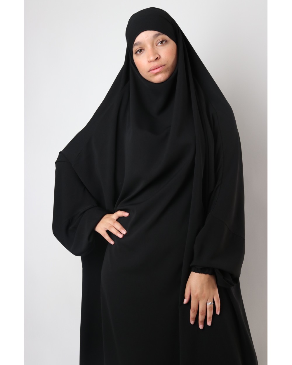 Jilbab 1 pièce JAMILA Microfibre léger