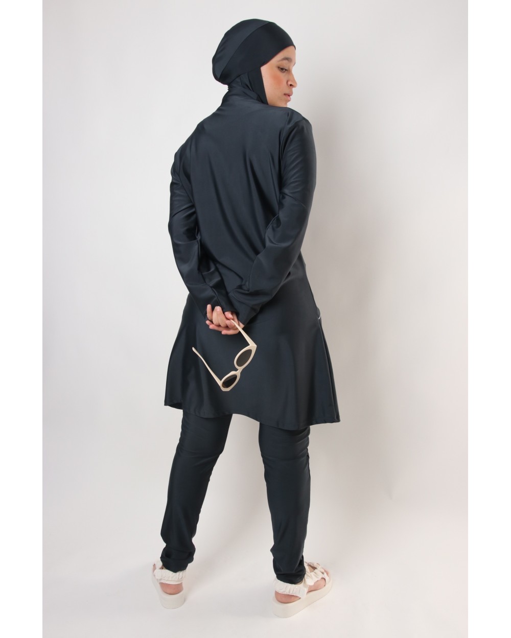 Burkini Ines avec liserais couleurs