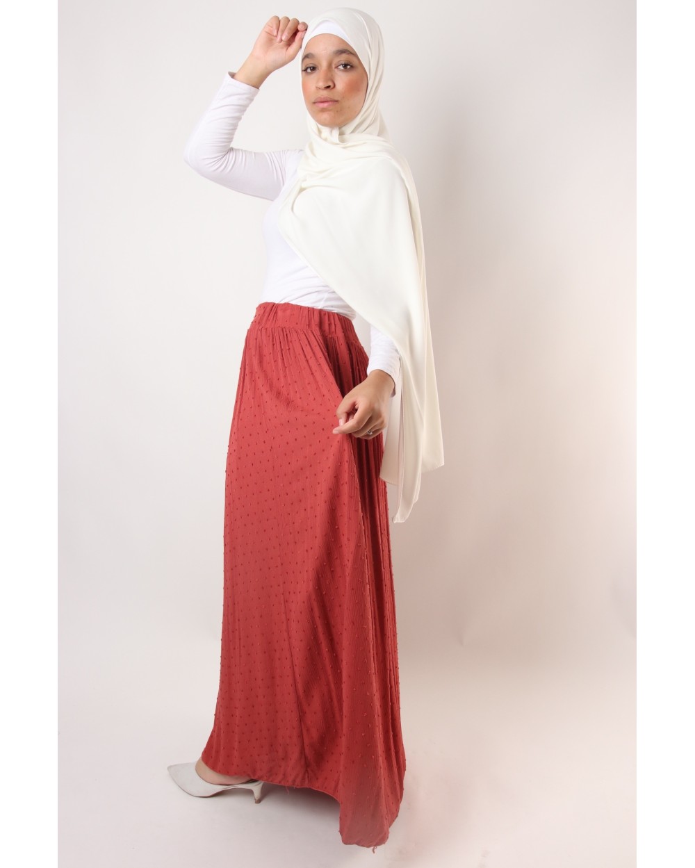 Plumetis Juliette skirt