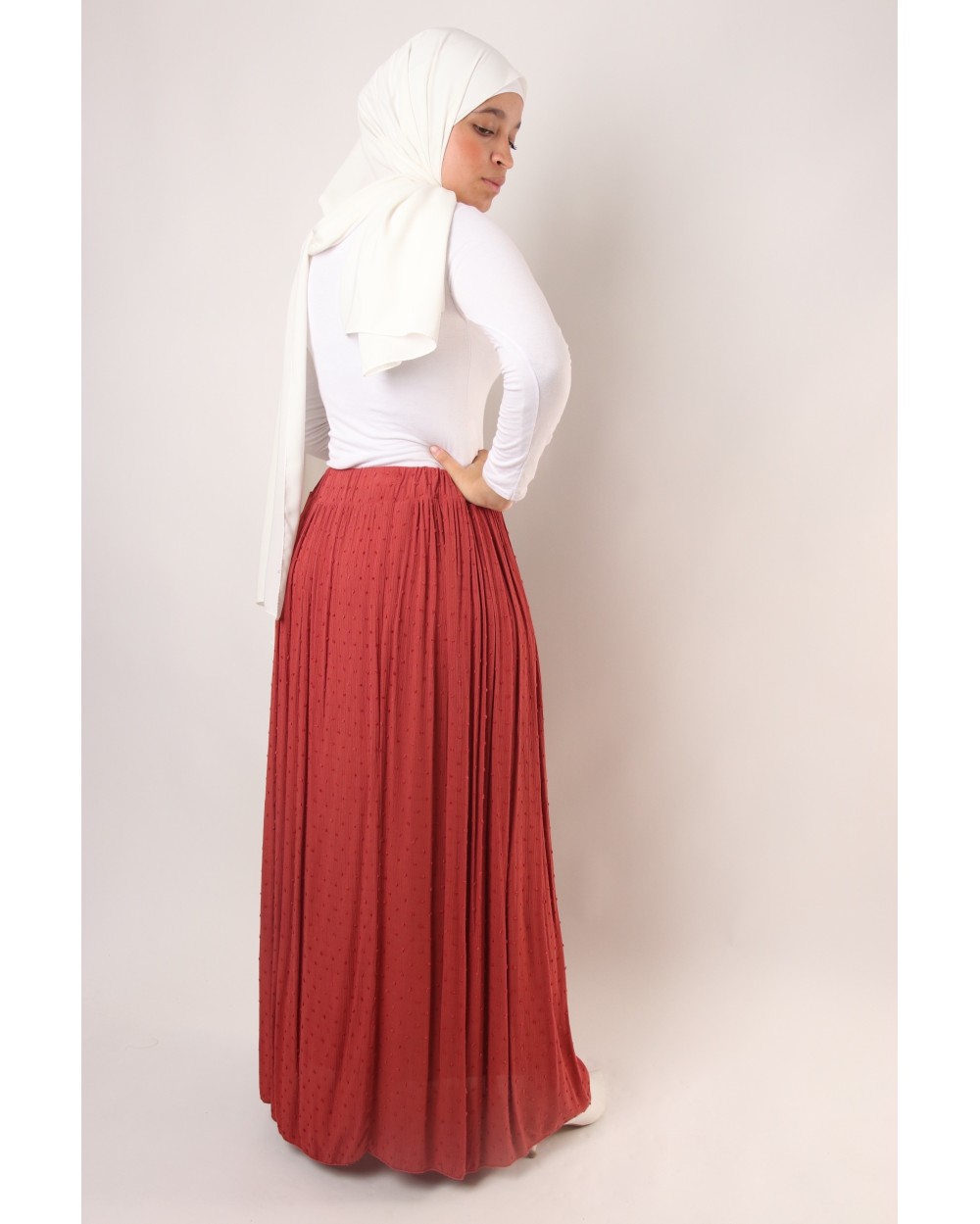Plumetis Juliette skirt