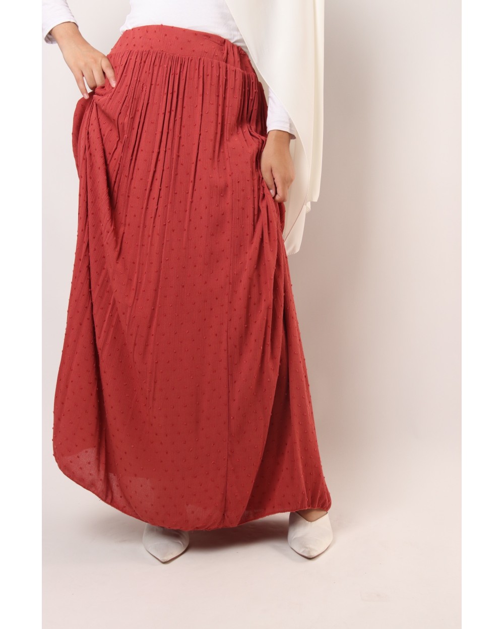 Plumetis Juliette skirt