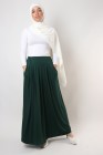 Long skirt with pockets