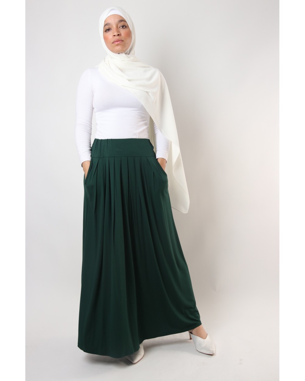 Jupe longue avec poches