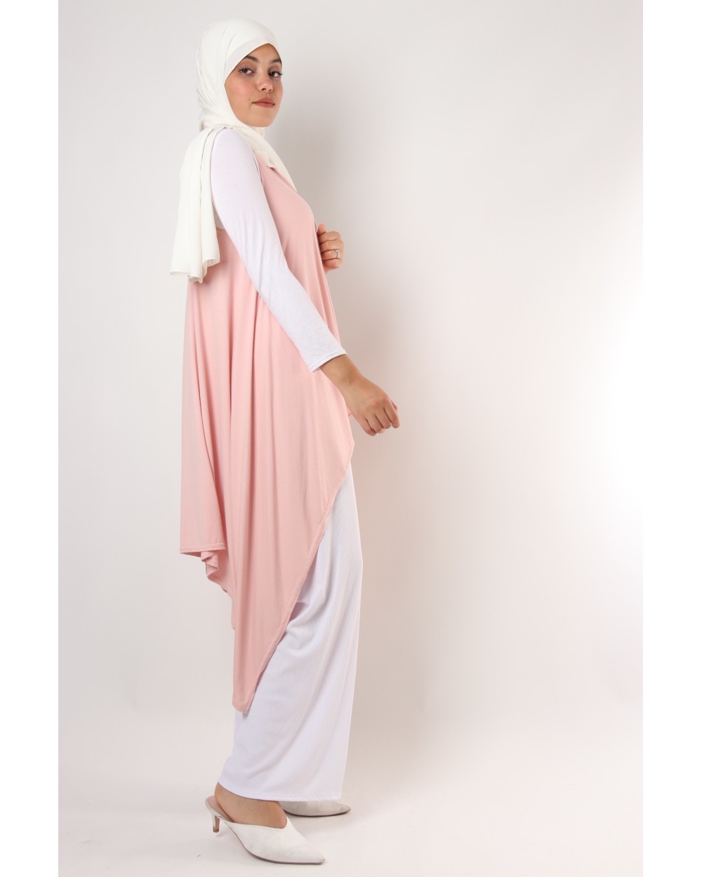 Gilet sans manches Asymétrique