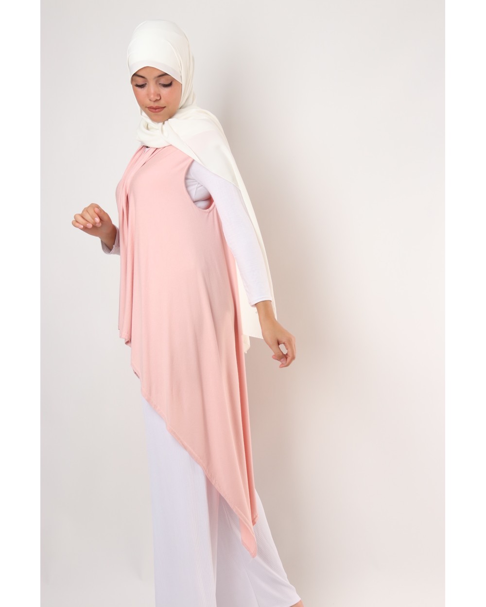 Gilet sans manches Asymétrique