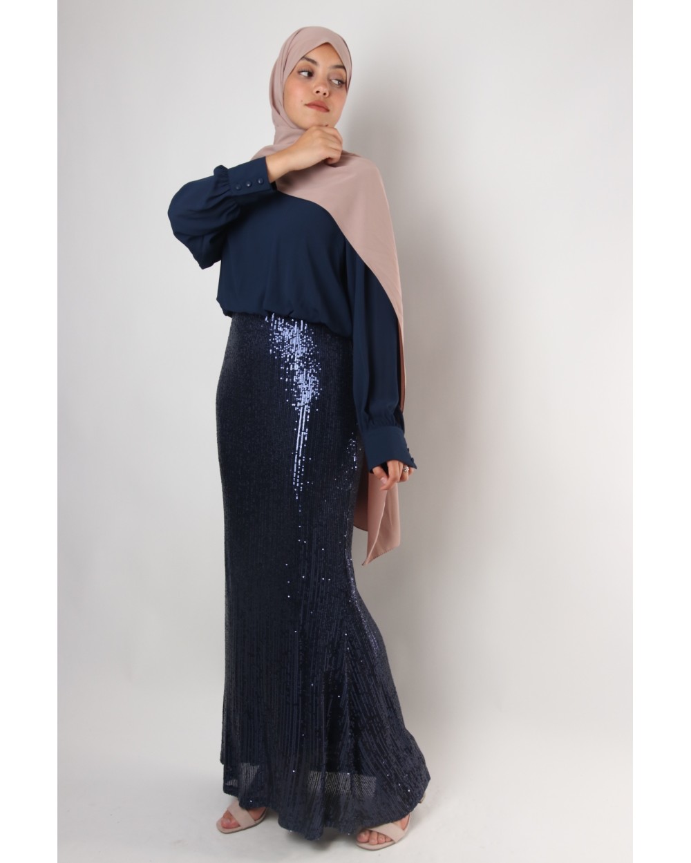 Robe Reston sirène sequin