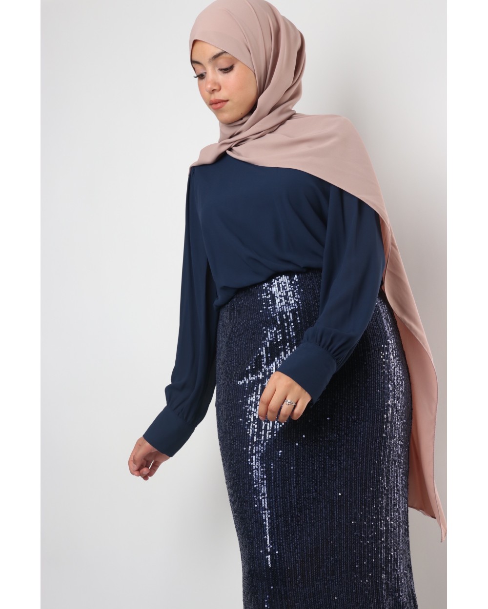 Robe Reston sirène sequin