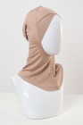 Hood - under hijab folded plain coloured