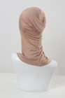 Hood - under hijab folded plain coloured