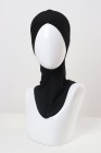 Hood - under hijab folded plain coloured