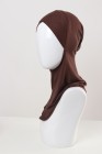 Hood - under hijab folded plain coloured