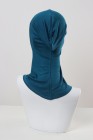Hood - under hijab folded plain coloured