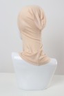 Hood - under hijab folded plain coloured