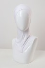 Hood - under hijab folded plain coloured