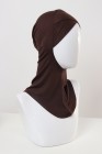 Hood - under hijab folded plain coloured