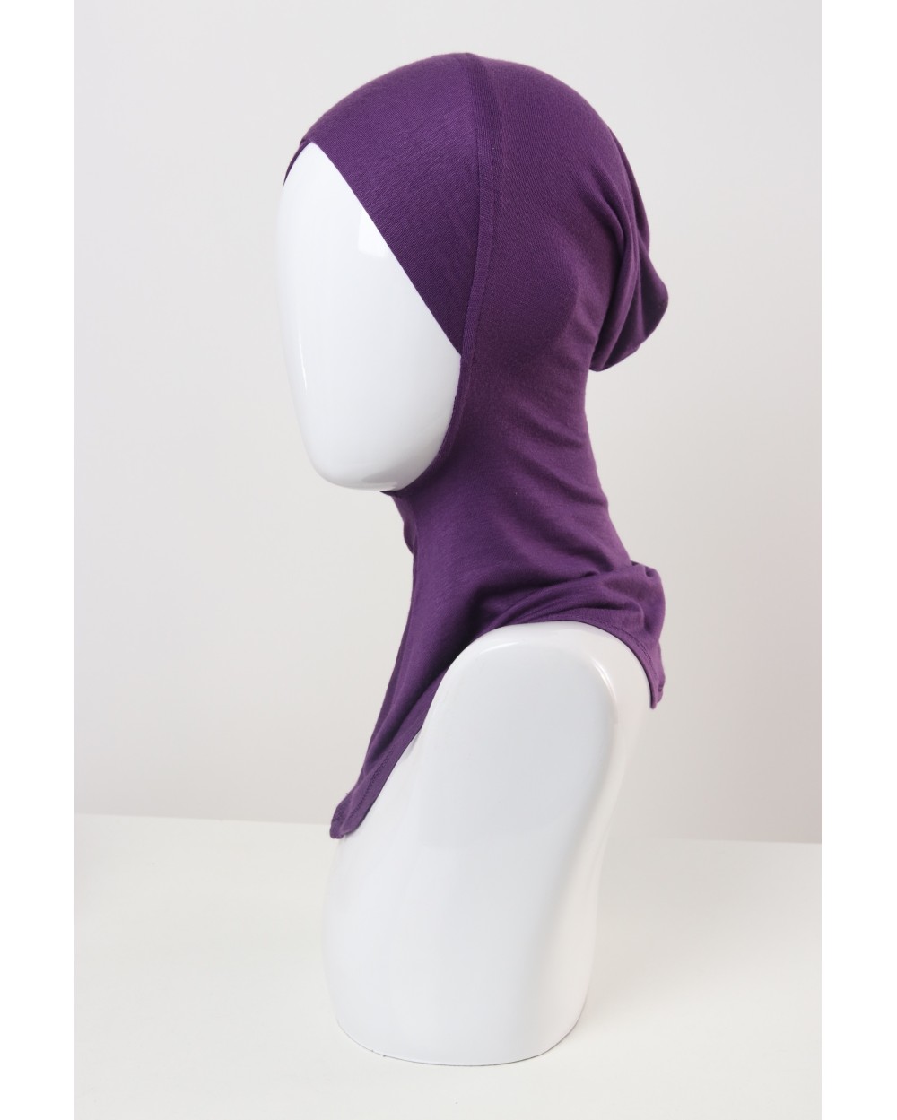 Hood - under hijab folded plain coloured