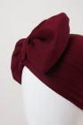 Turban avec noeud papillon