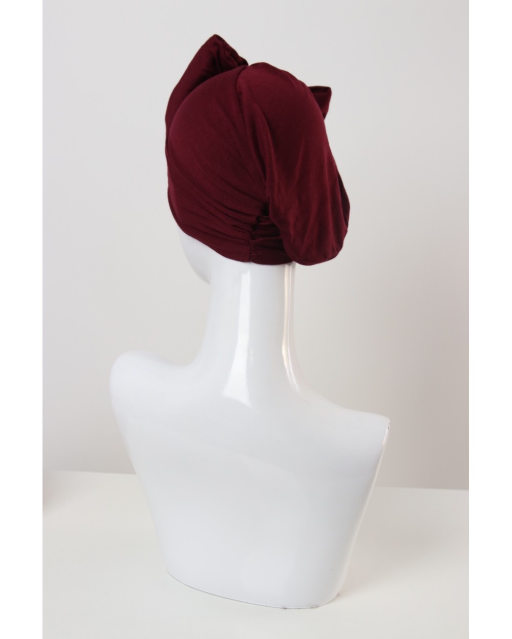 Turban with bow tie