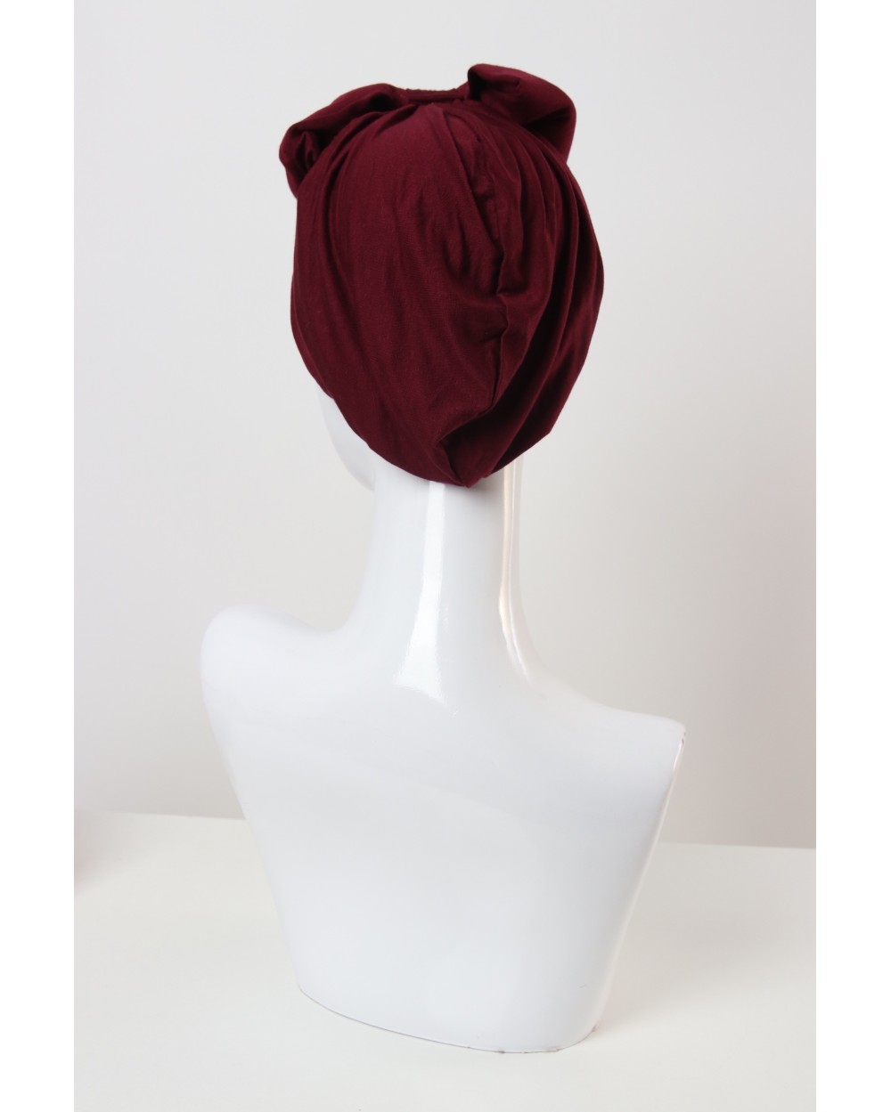 Turban with bow tie