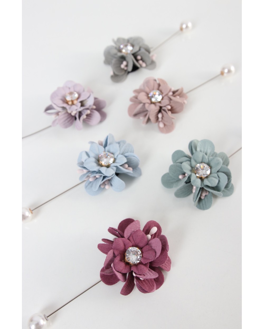Maxi brooch Pastel-Flower