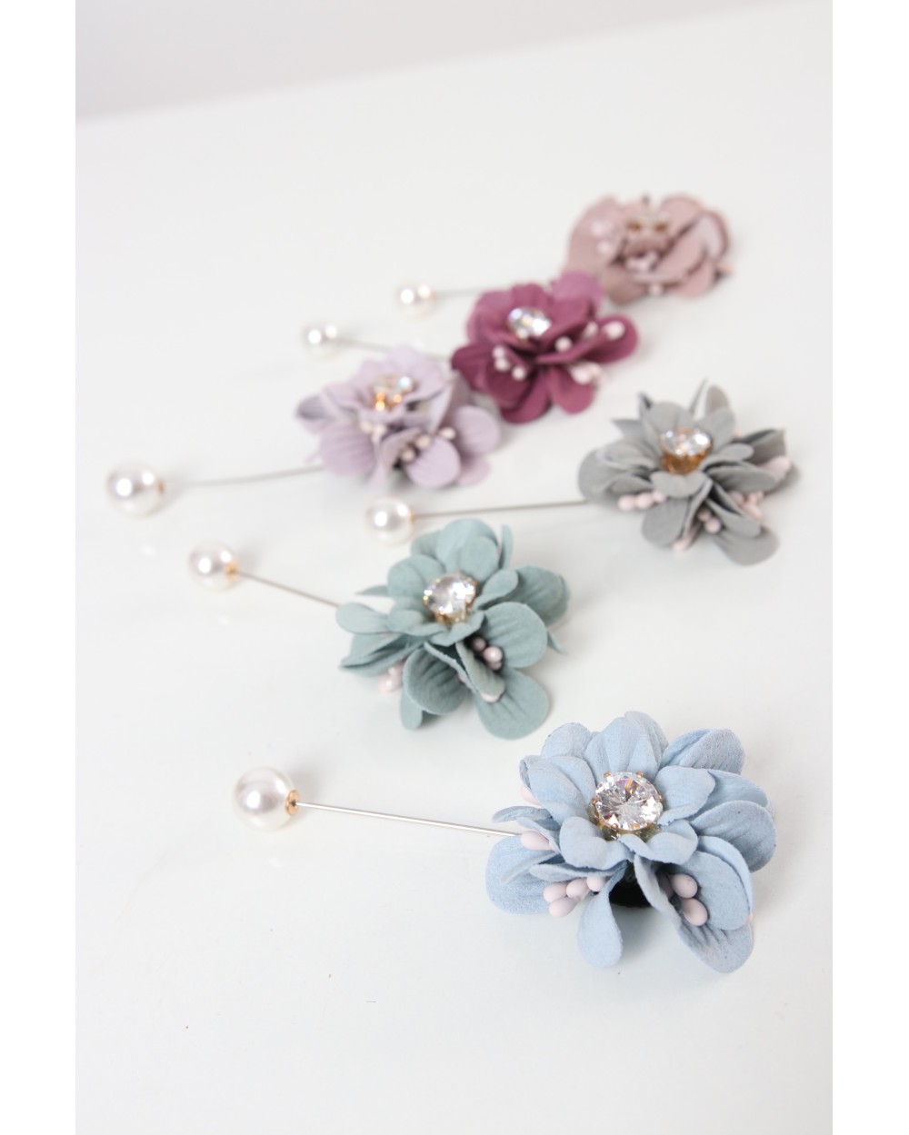 Maxi brooch Pastel-Flower