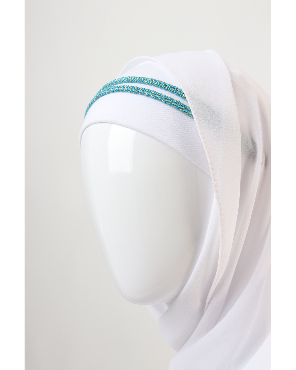 Double braids headband