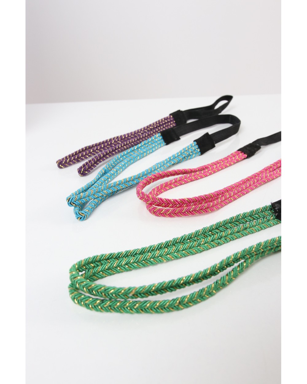 Double braids headband