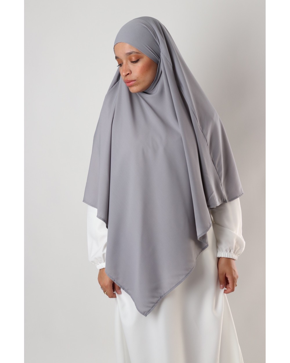 Khimar court microfibre léger