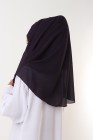 Hijab Lunaria enfant crêpe légère