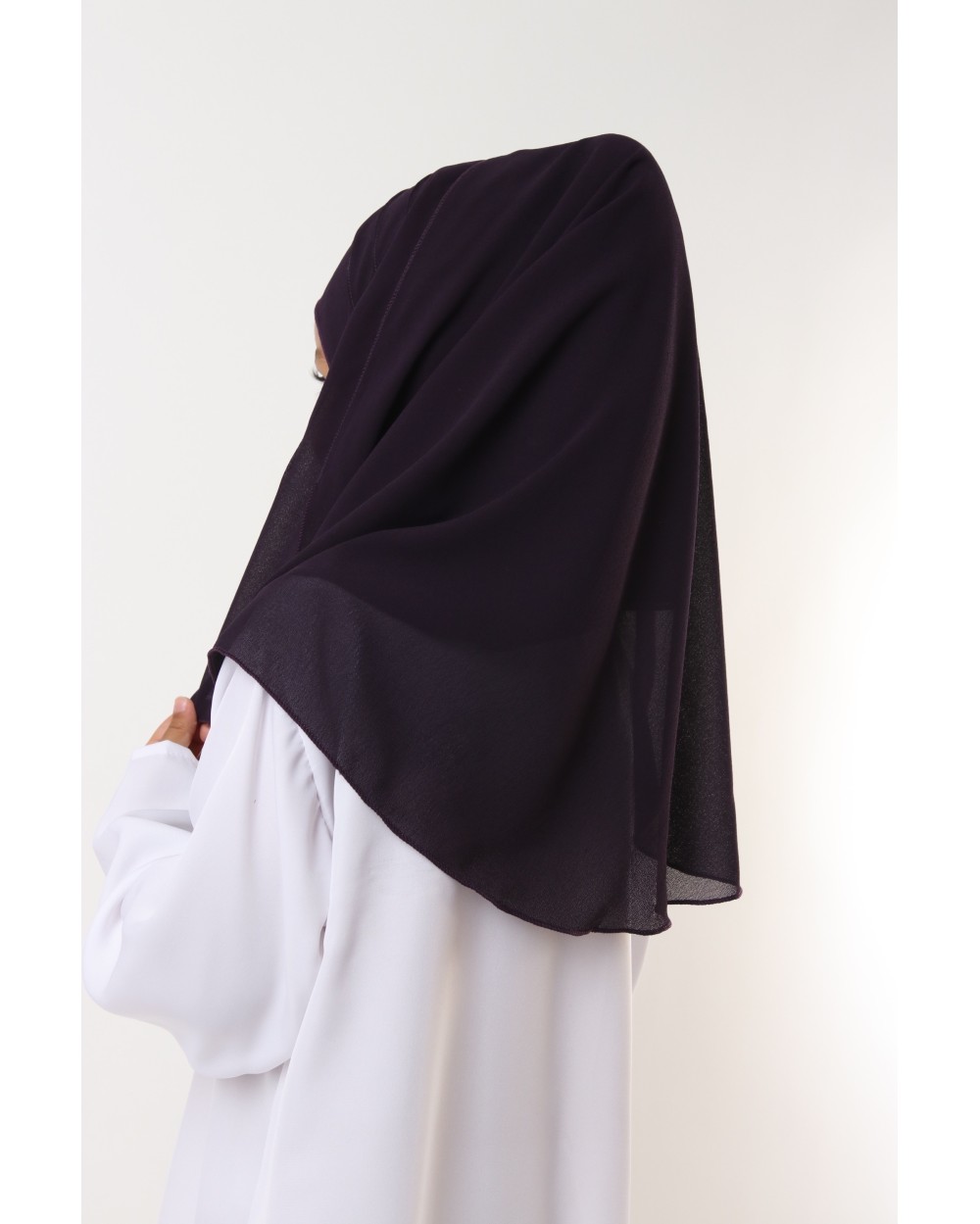 Hijab Lunaria enfant crêpe légère