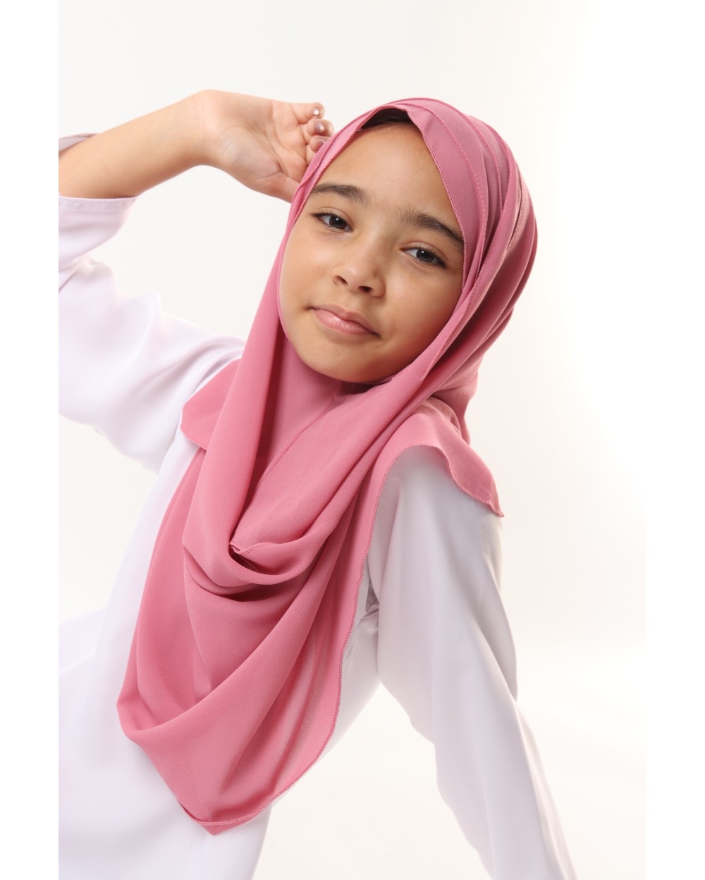 Lunaria Hijab child light crepe