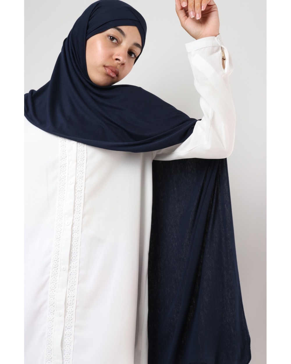 Hijab Hidaya croisé