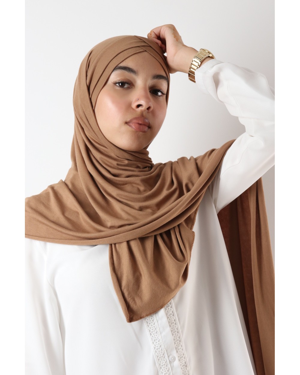 Hijab Hidaya croisé