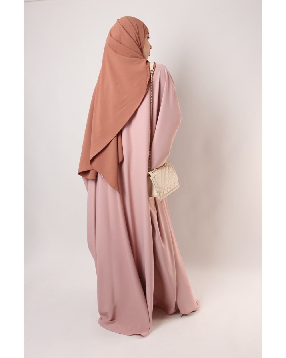 Abaya papillon Soie de médine