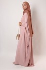Abaya papillon Soie de médine