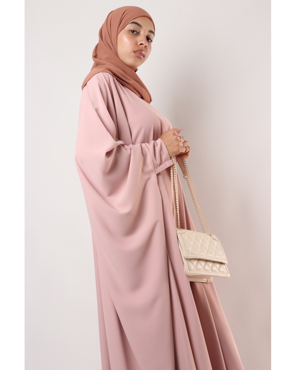 Abaya papillon Soie de médine