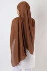 Hijab mousseline rectangle Nissa 175